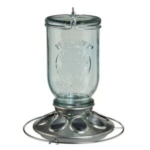 Perky Pet Mason Jar Rustic Wild Bird Feeder